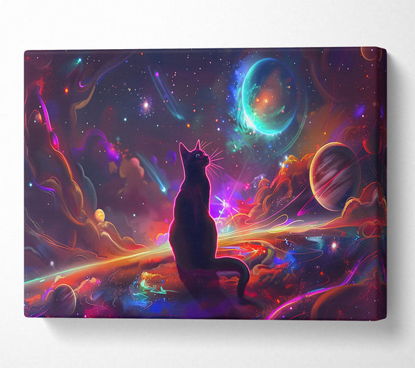 Cosmic Cat In Red