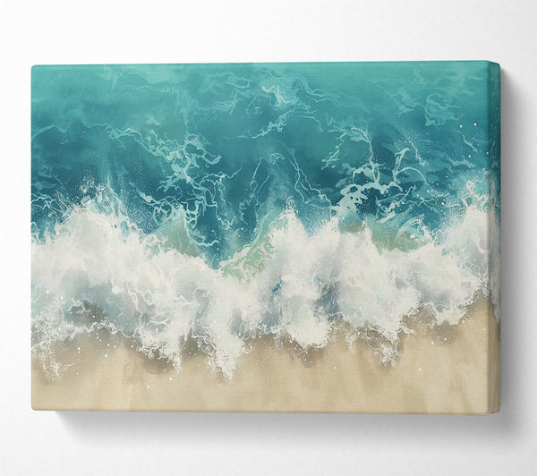 Aqua Ocean Waves