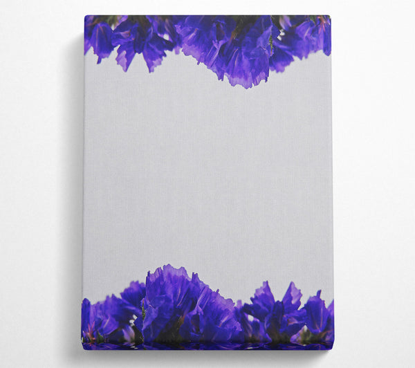 Purple Floral Frame