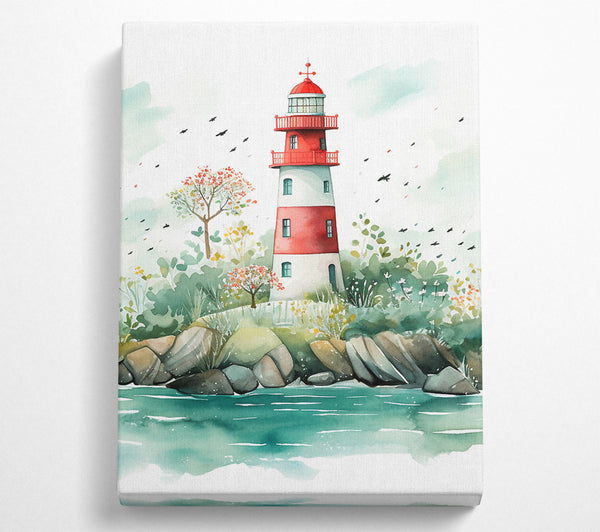 Lighthouse Watercolour