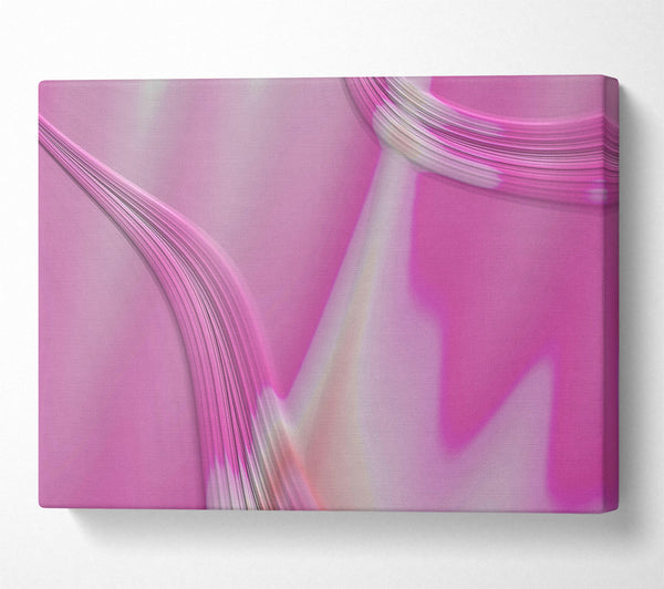 Pink Abstract Lines