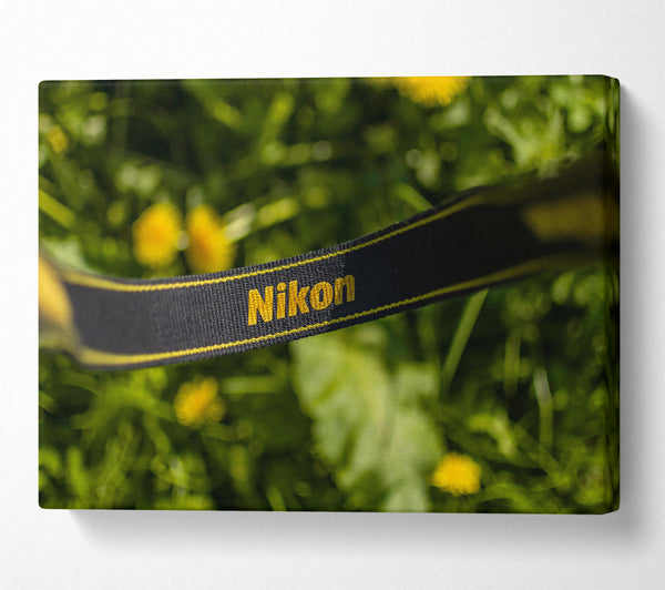 Yellow Nikon Strap