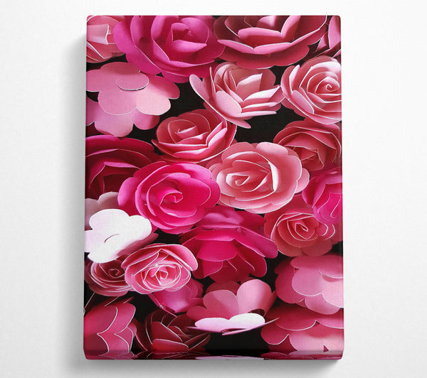 Pink Paper Roses