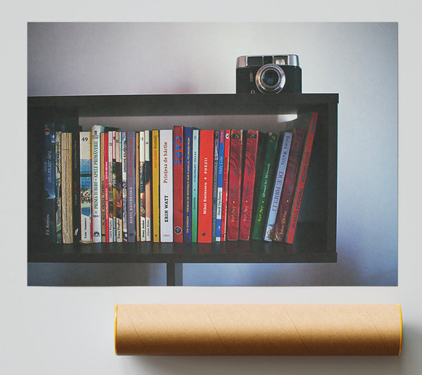 Red Bookshelf Memories