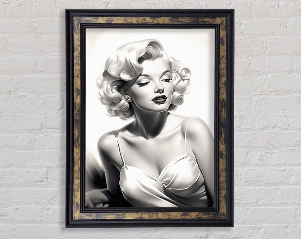 Marilyn Monroe Pencil Sketch