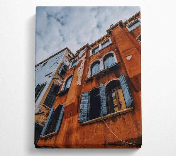 Rustic Orange Facade