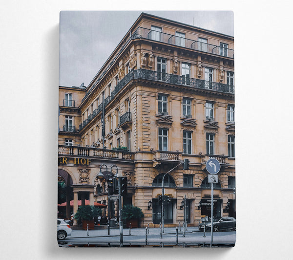 Beige Parisian Facade