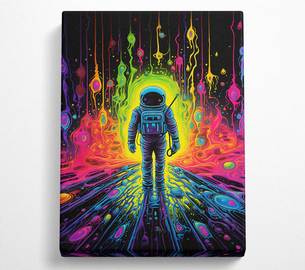 Neon Space Man