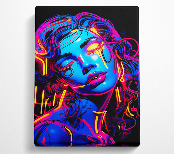 Neon Undead Girl