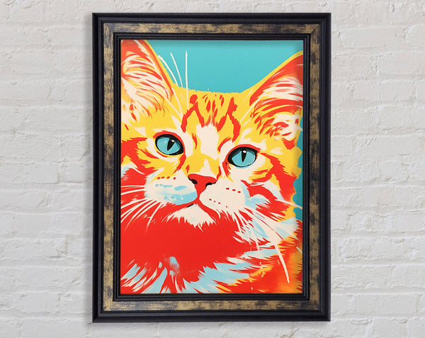 Orange Cat Art