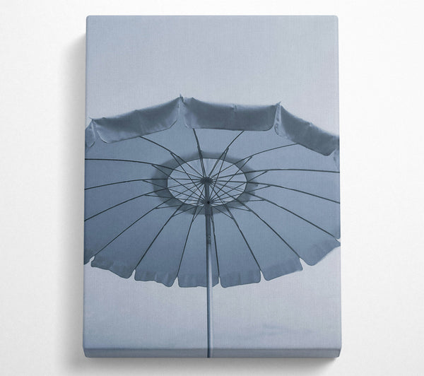 Silver Beach Umbrella