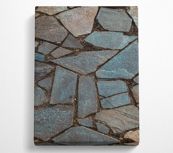 Blue Stone Mosaic