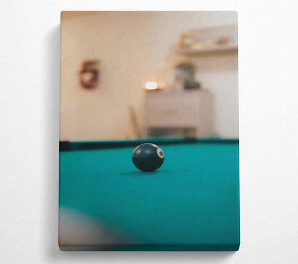 Green Felt Eight Ball