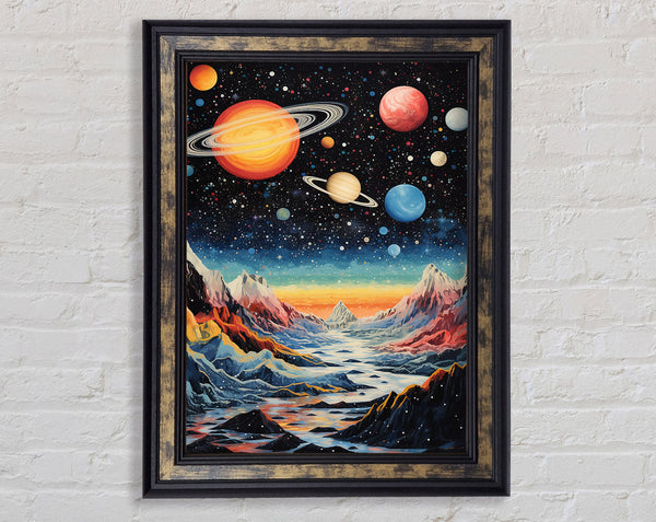 Planets And Mountains