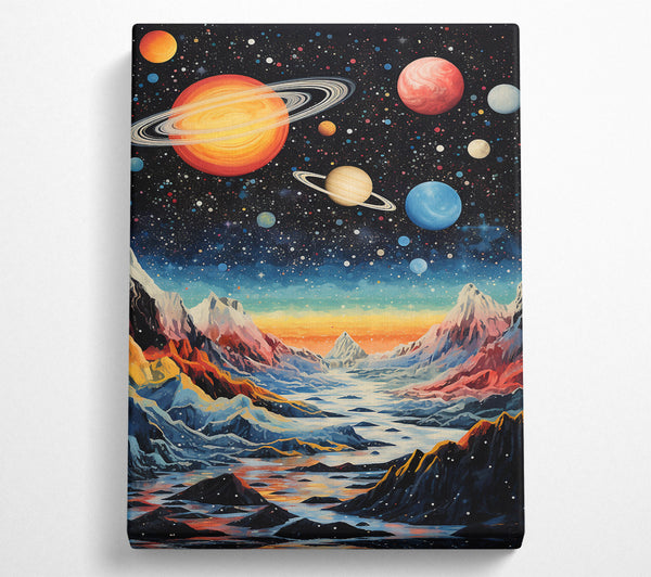 Planets And Mountains