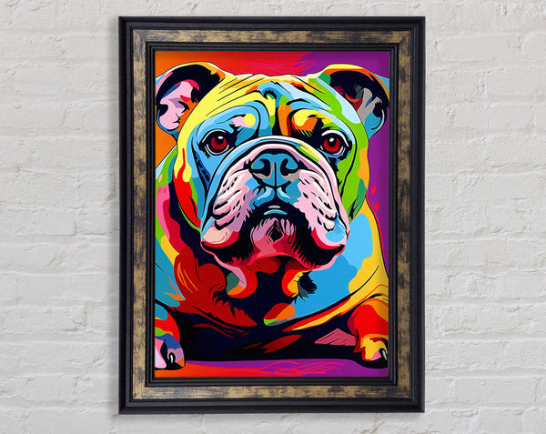 Pop Art Bulldog