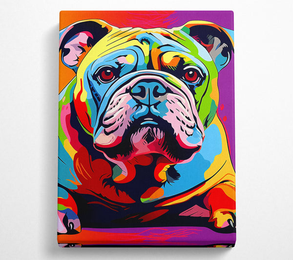 Pop Art Bulldog