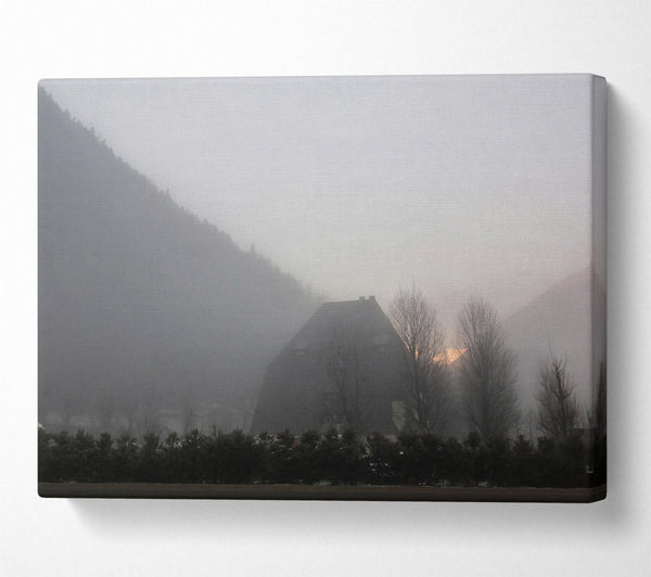 Pale Gray Fog House