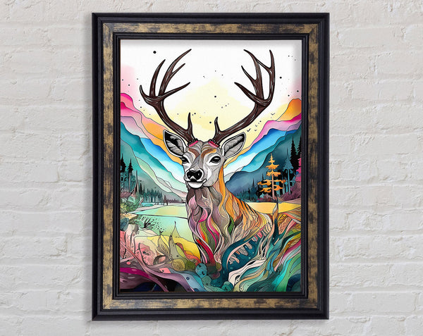 Psychedellic Reindeer