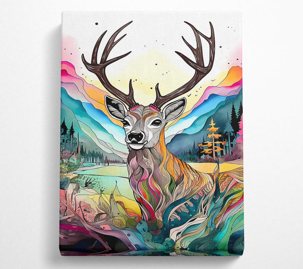 Psychedellic Reindeer