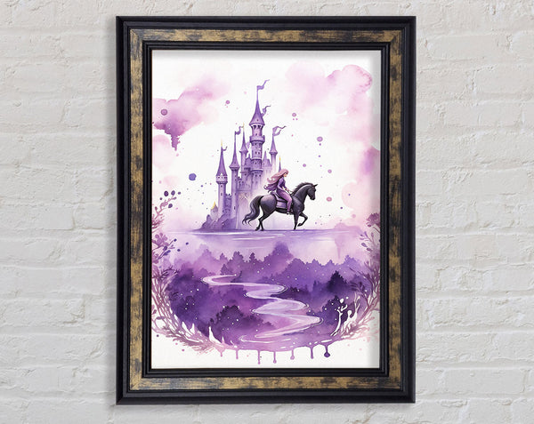 Purple Fairytale Castle