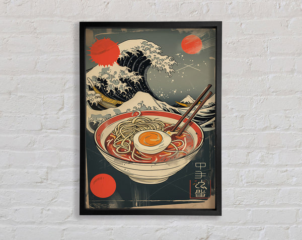 Ramen Egg Great Wave