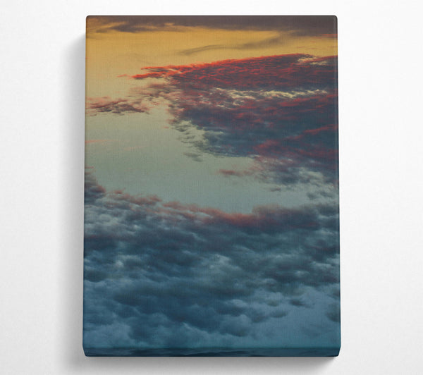 Crimson Sky Canvas