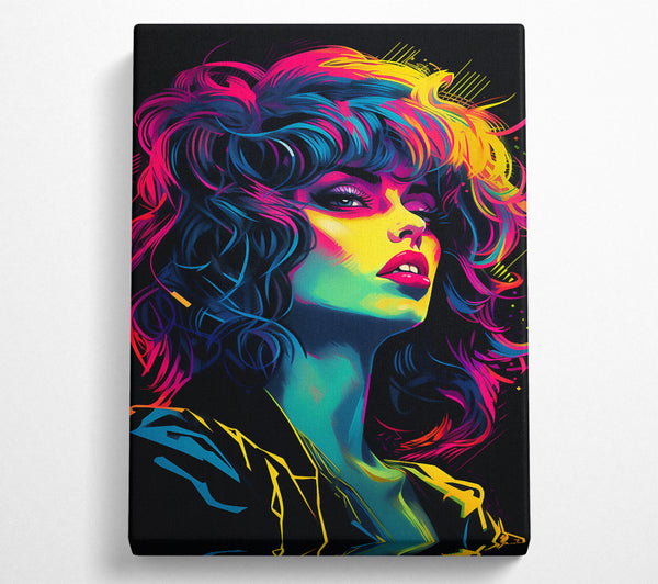 Retro Neon Woman