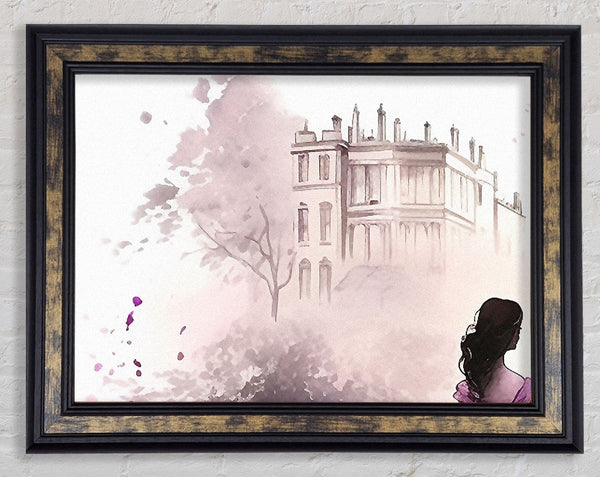 Romance Castle Watercolour