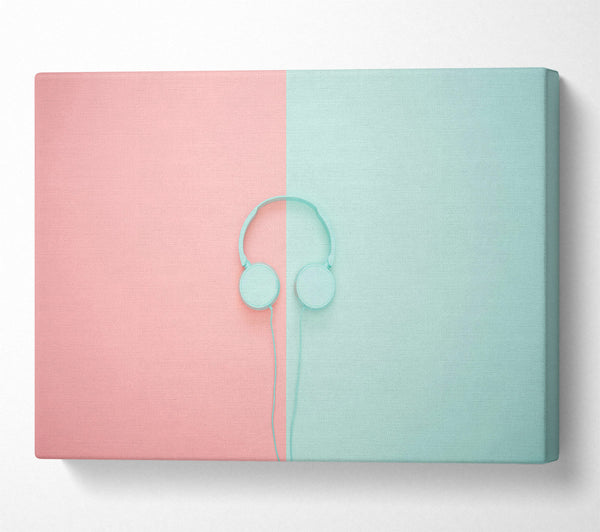 Mint Green Headphones