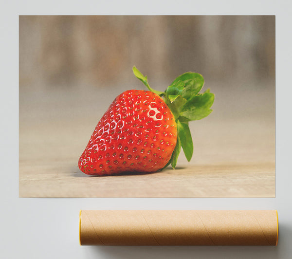 Red, Ripe Strawberry