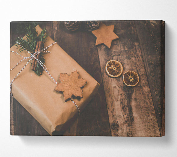 Rustic Brown Gift Box