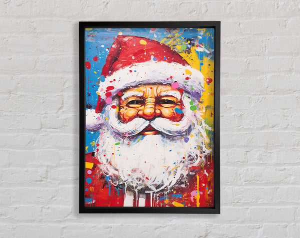 Santa Paint Splash