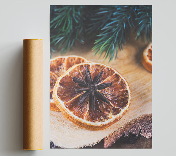 Orange Star Anise Slice