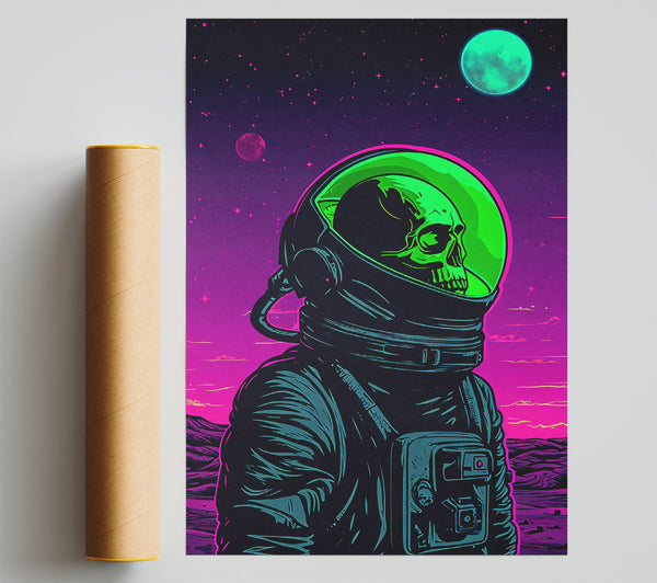 Skull In Space