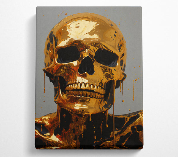 Skull Liquid Gold