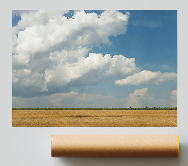 Golden Cloud Horizon