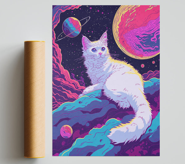 Space Cat Neon