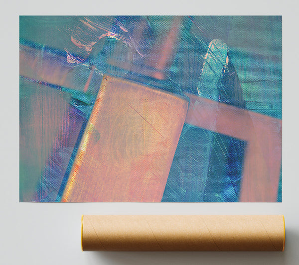 Teal Canvas Layers