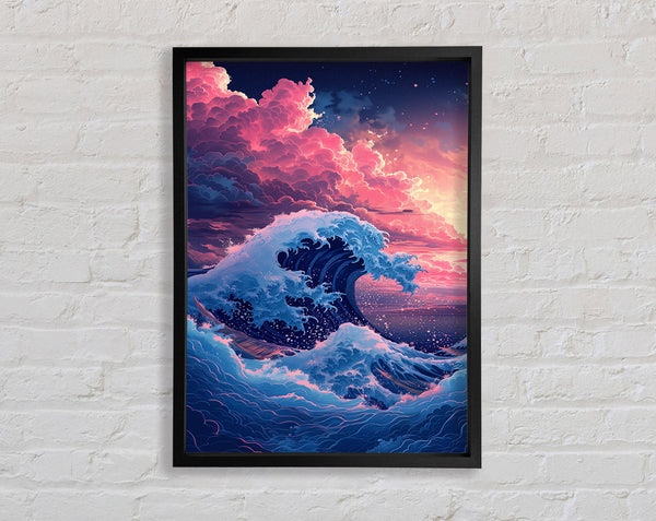 The Great Wave Sunset