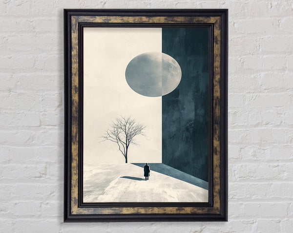 The Moon And Cold Tree