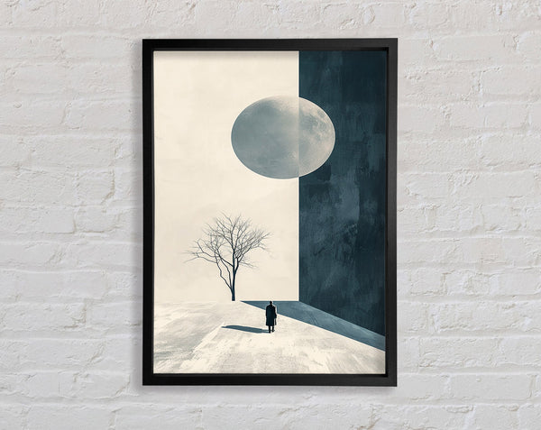 The Moon And Cold Tree