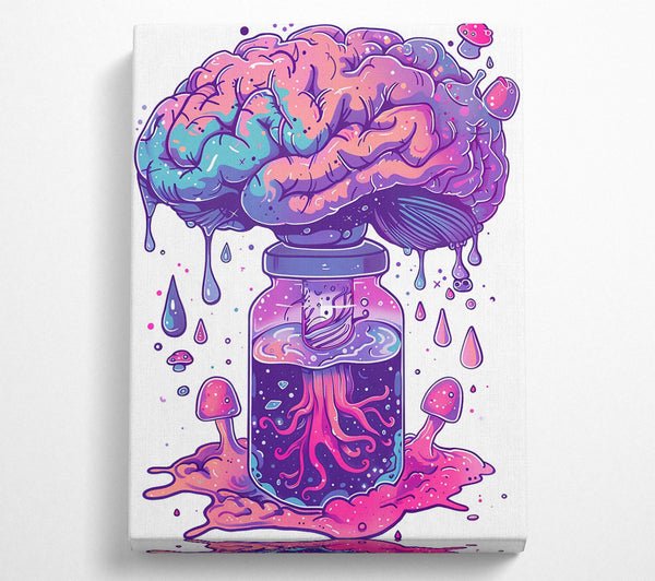 Pink Cosmic Brain Jar