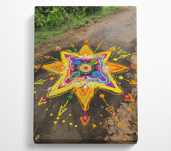 Golden Road Mandala