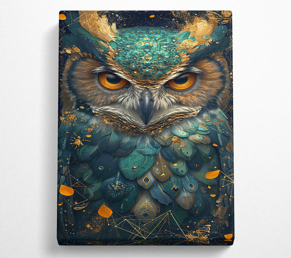 Emerald Owl'S Gaze