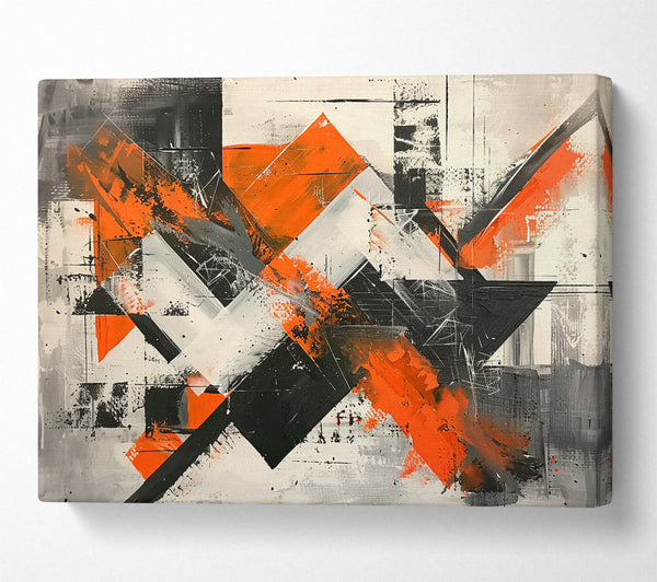 Orange Geometric Chaos