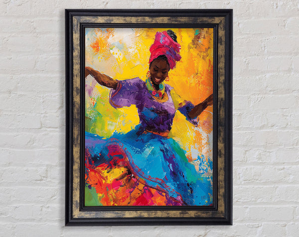 Vibrant Woman Dance