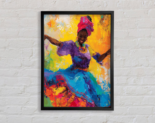 Vibrant Woman Dance