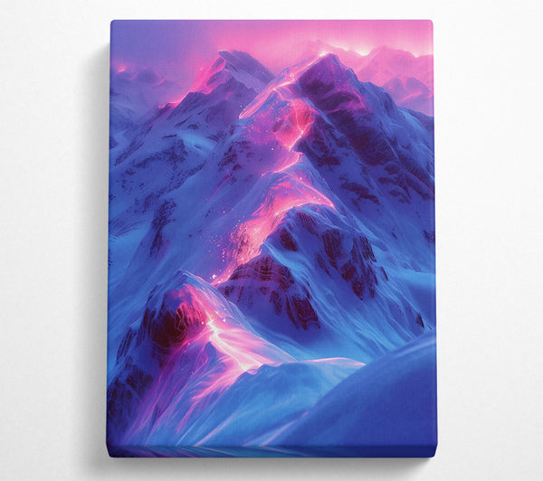 Pink Glow Mountain Path