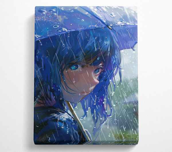 Blue Rain Gaze